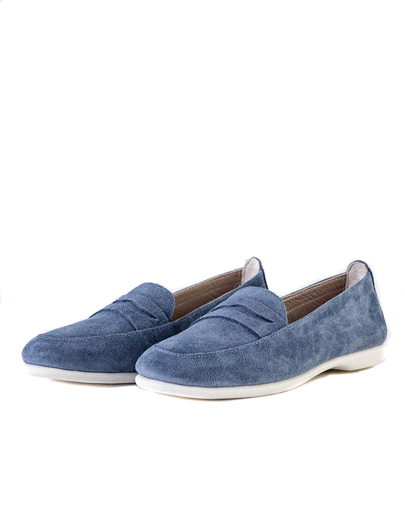 Mocassins Senhora Azul