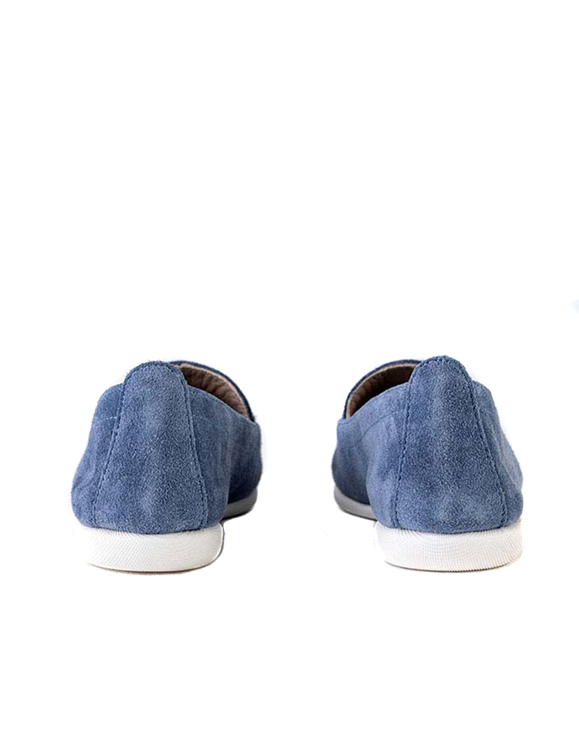 Mocassins Senhora Azul