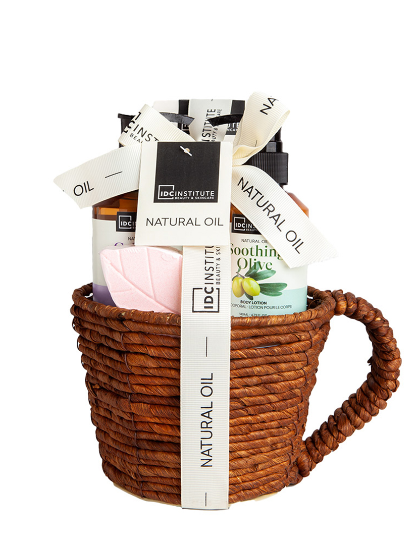 Coffret Natural Oil Basket 4 peças