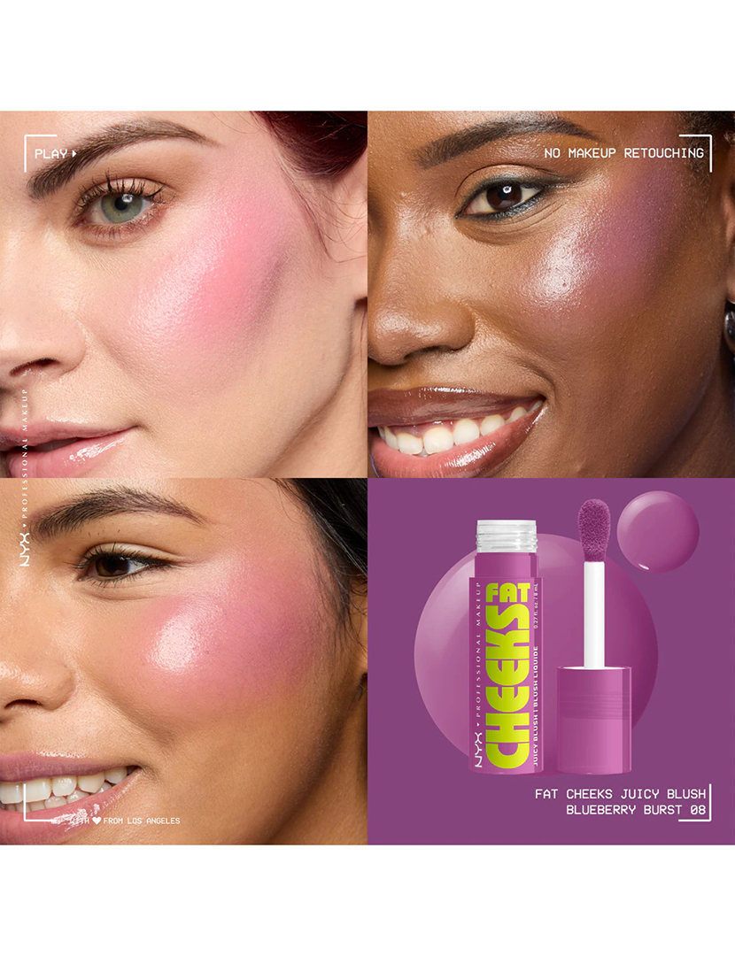 Fat Cheeks Juicy Blush #08-Blueberry Burst