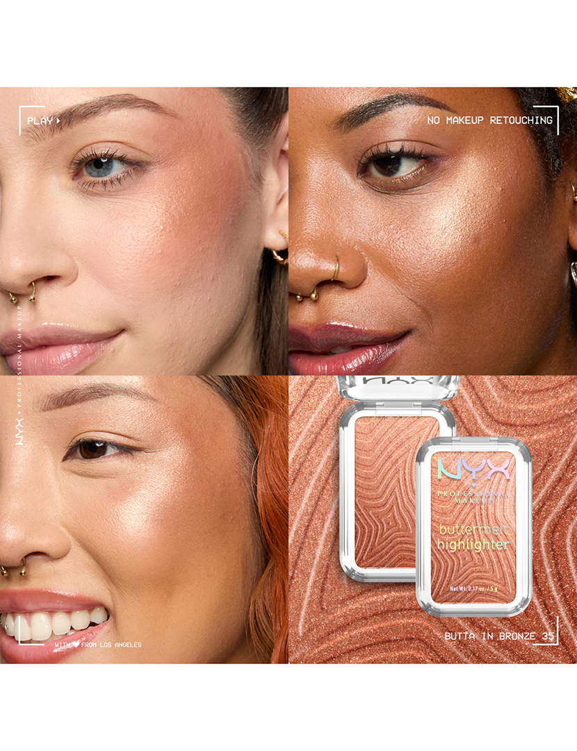 Shimmer Buttermelt Powder Highlighter #35-Butta in Bronze