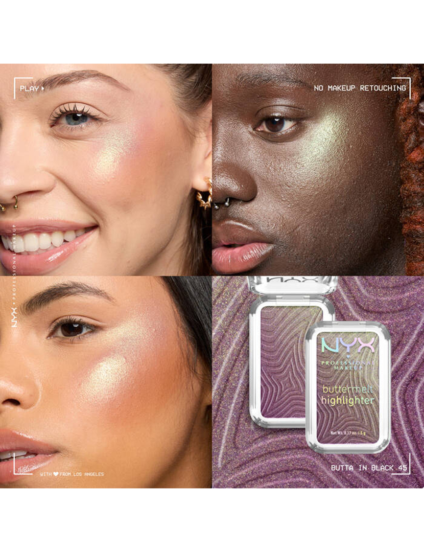 Shimmer Buttermelt Powder Highlighter #45-Butta In Black