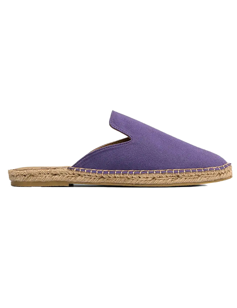 Mule Vegan Suede Amethyst Woman