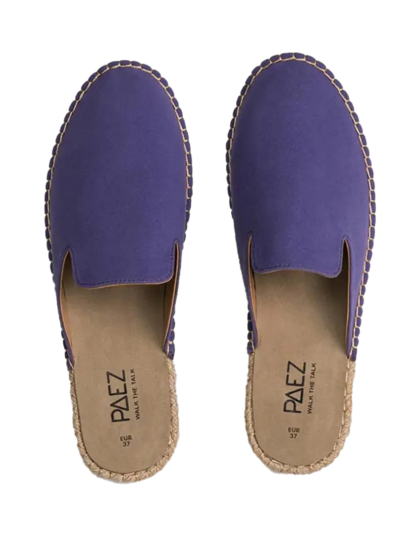 Mule Vegan Suede Amethyst Woman