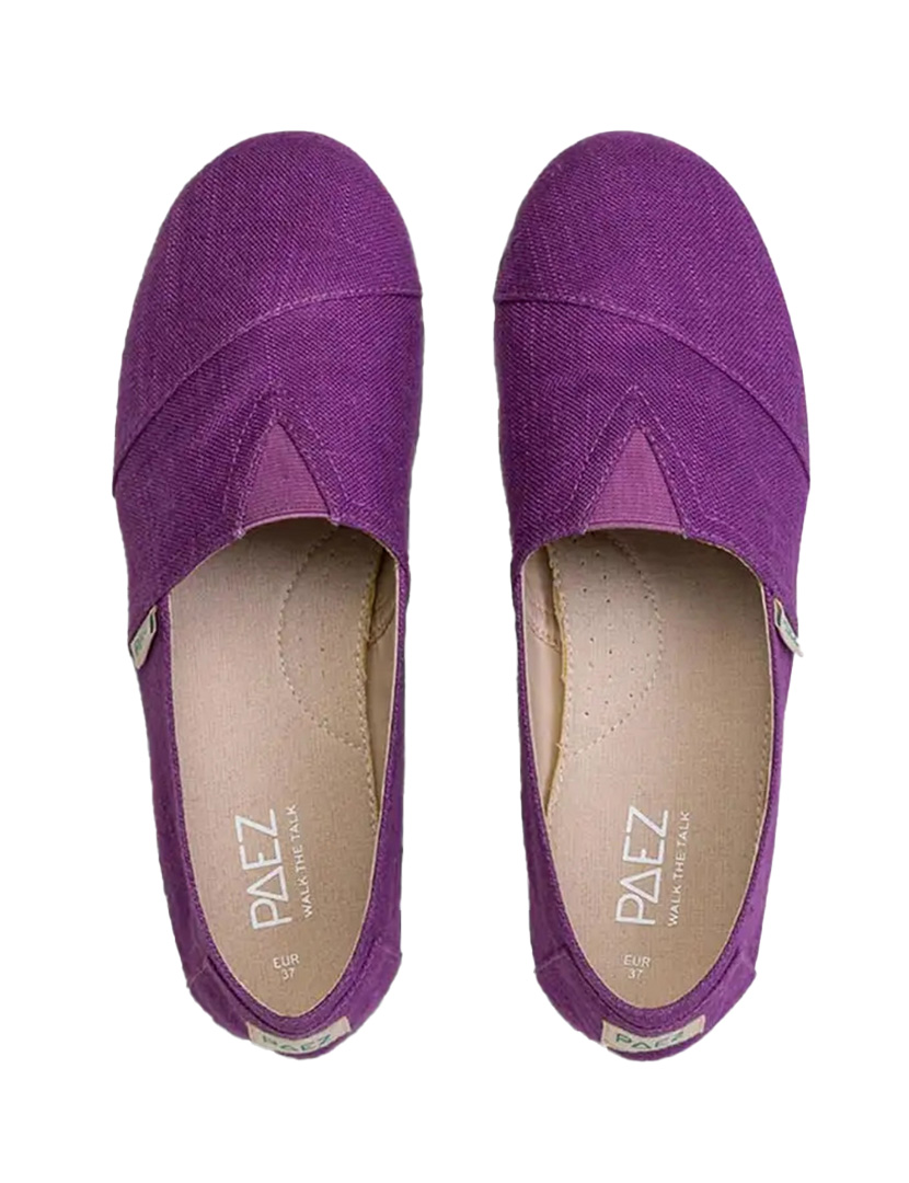 Alpercatas Combi Linen Amethyst Woman