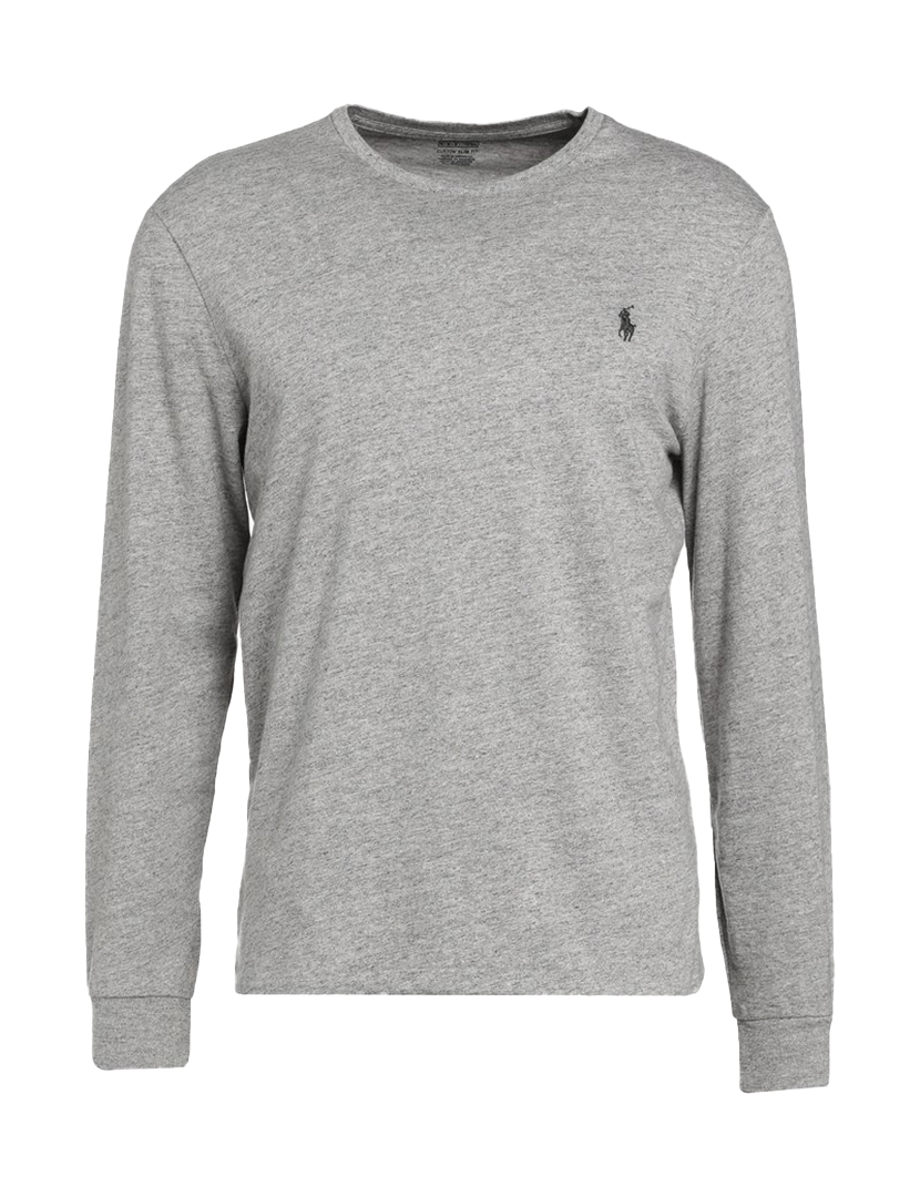 Longsleeve Slim Fit Cinzento