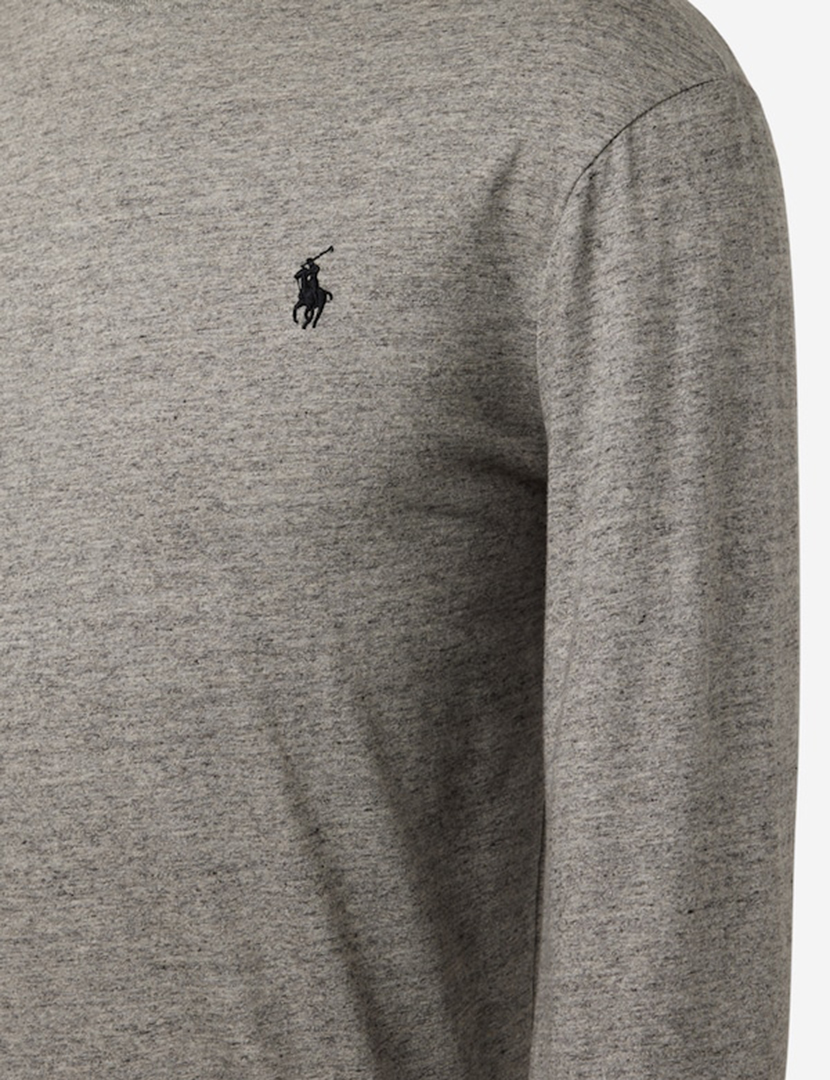 Longsleeve Slim Fit Cinzento