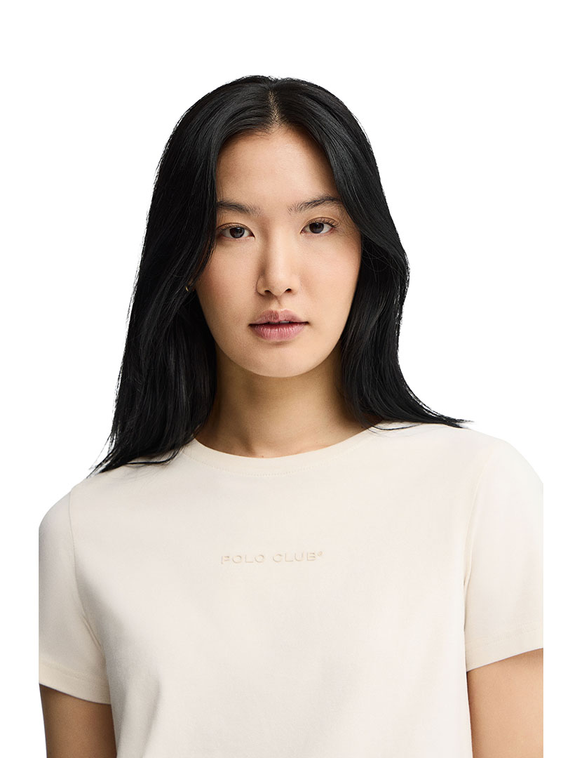 T-Shirt Regular Fit Bege