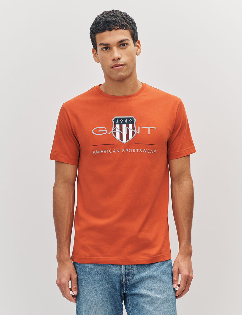 T-Shirt Archive Shield Laranja