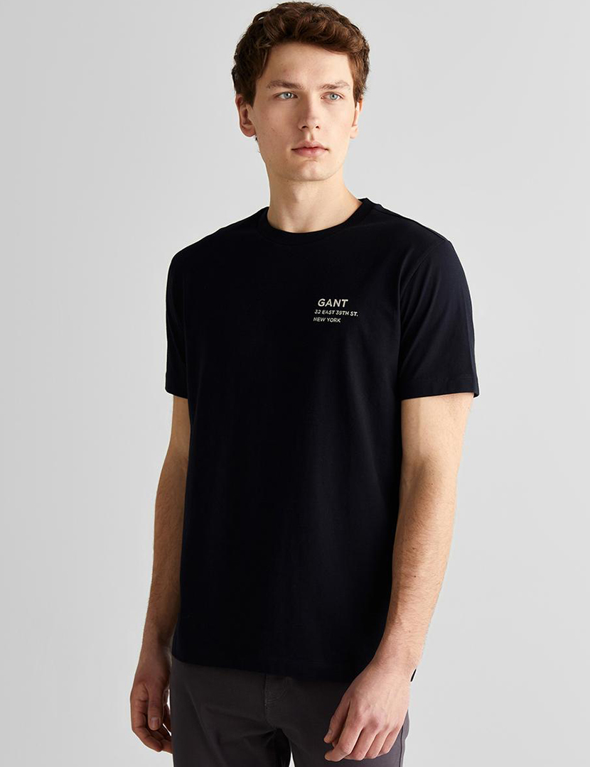 T-Shirt Small Graphic Preto