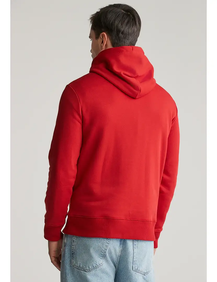 Sweatshirt Embossed Vermelho