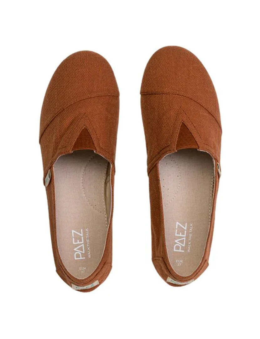 Alpercatas Combi Linen Terracota Woman