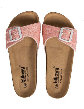 Salmon Sandals