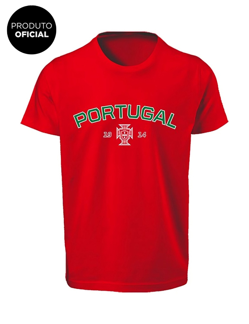 T-Shirt FPF Portugal 1914 Vermelho Kids