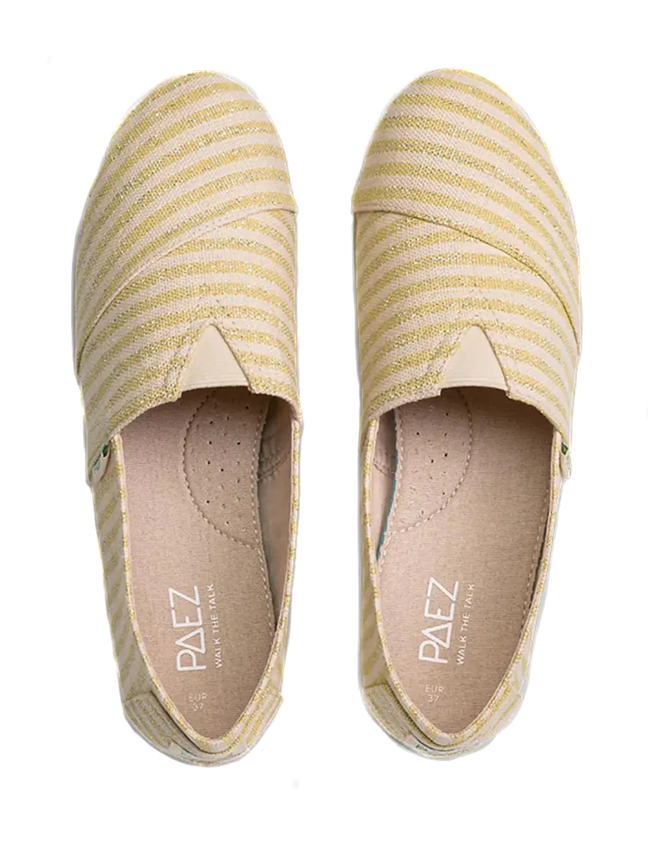Alpercatas Surfy Lurex Oro Woman