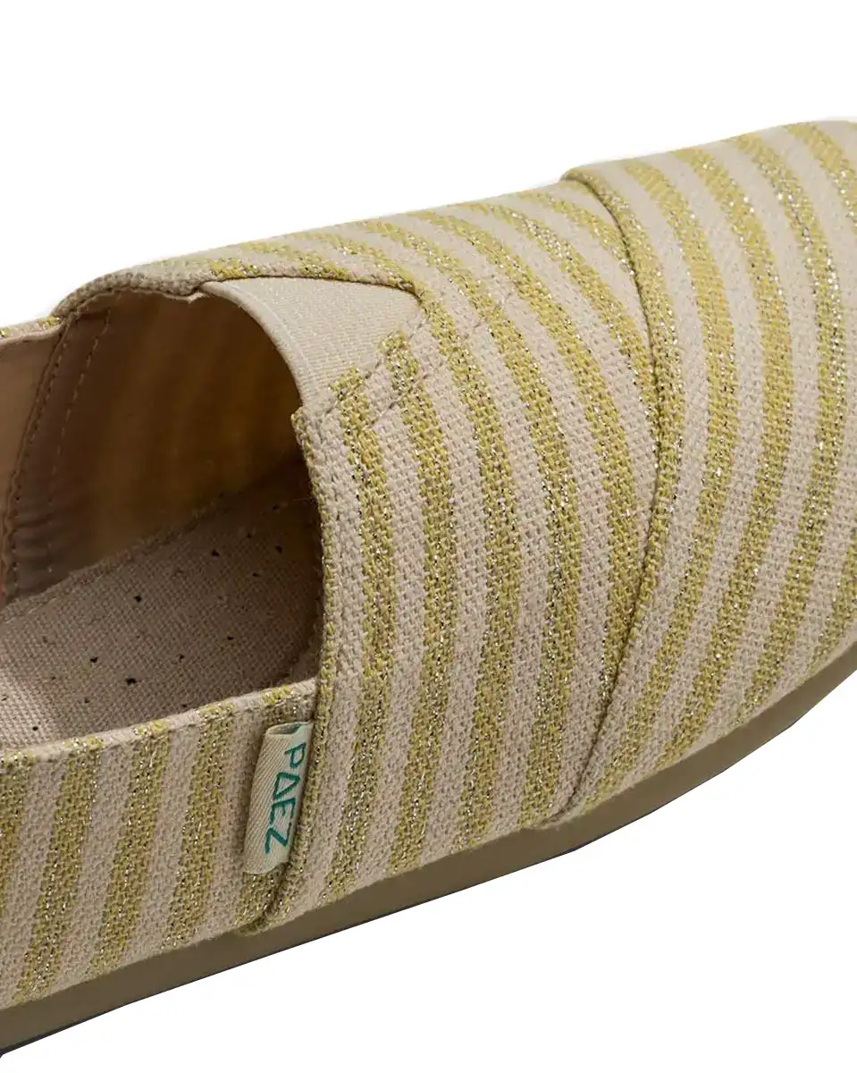 Alpercatas Surfy Lurex Oro Woman