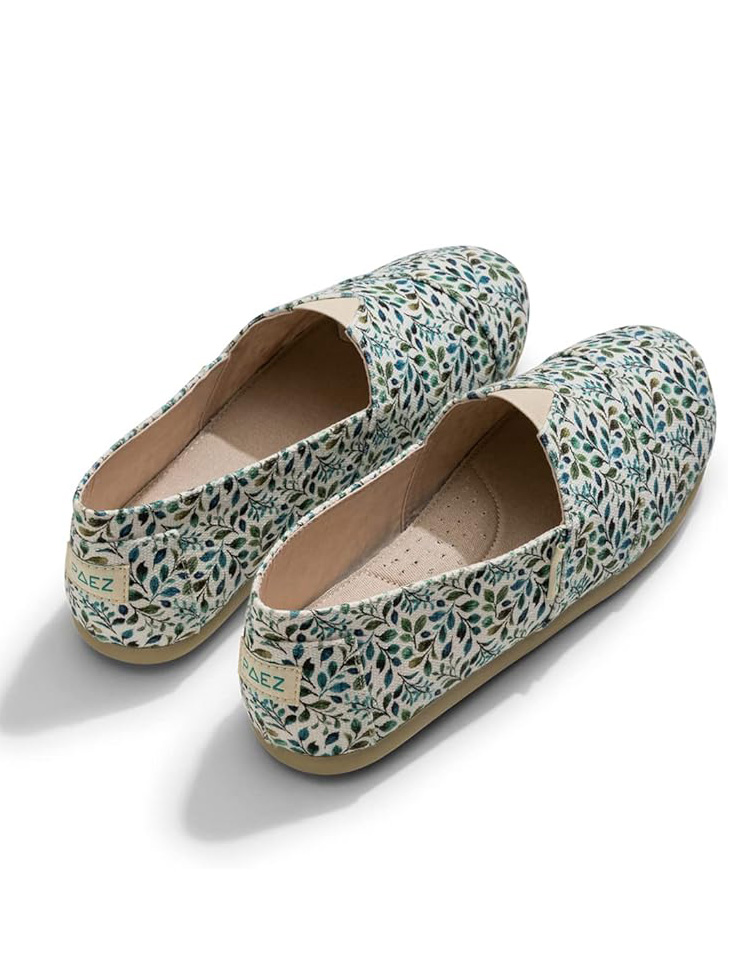 Alpercatas Print Flora Emerald Woman