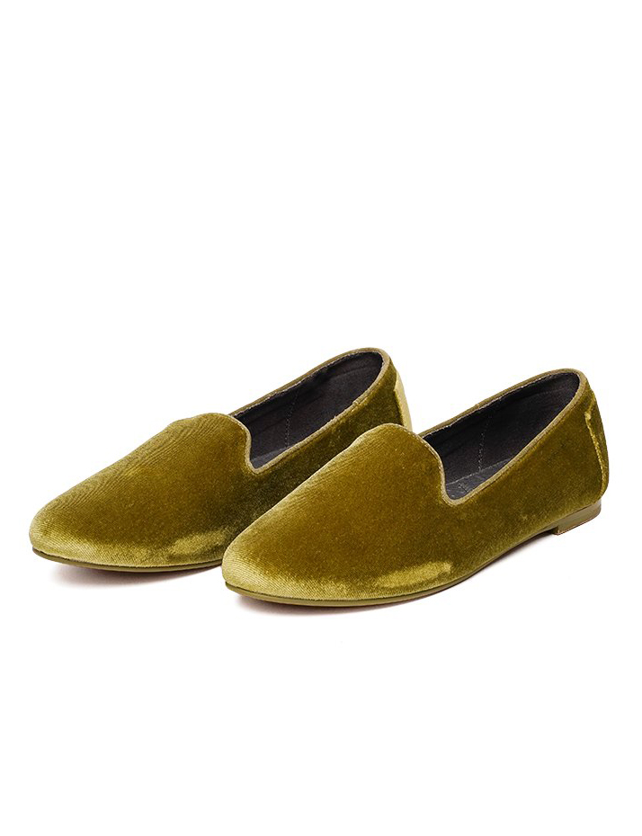 Slipper Velvet Sycamore Green
