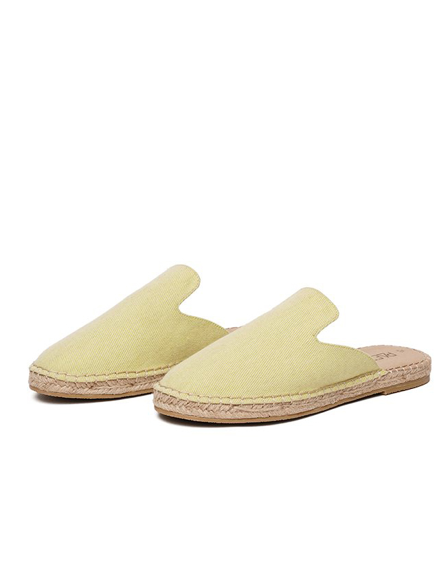 Mules Essential Charlock Yellow Woman