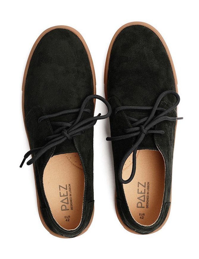 Laces Gum Vegan Suede Forest Man