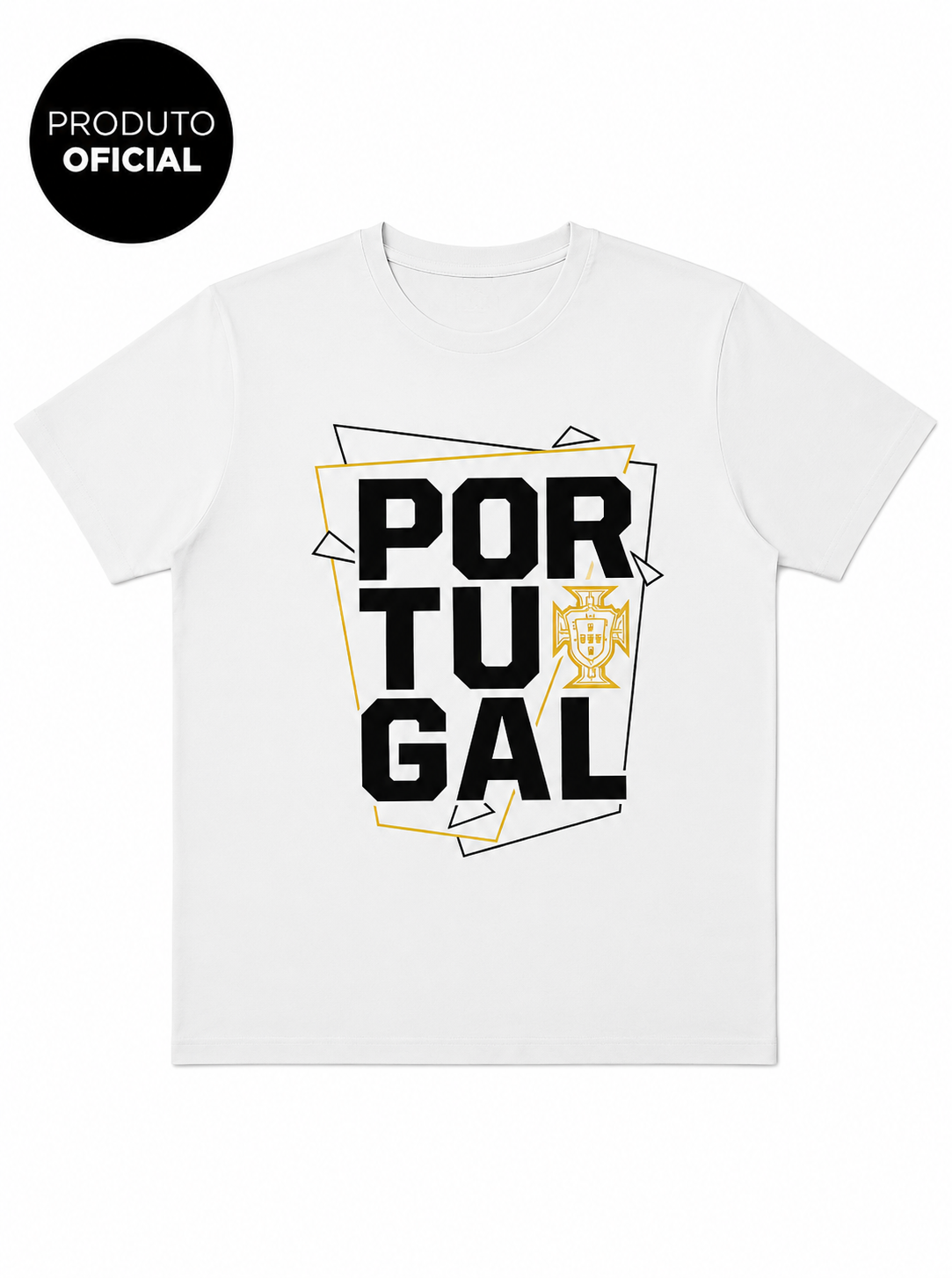 T-Shirt FPF Portugal Branco Kids