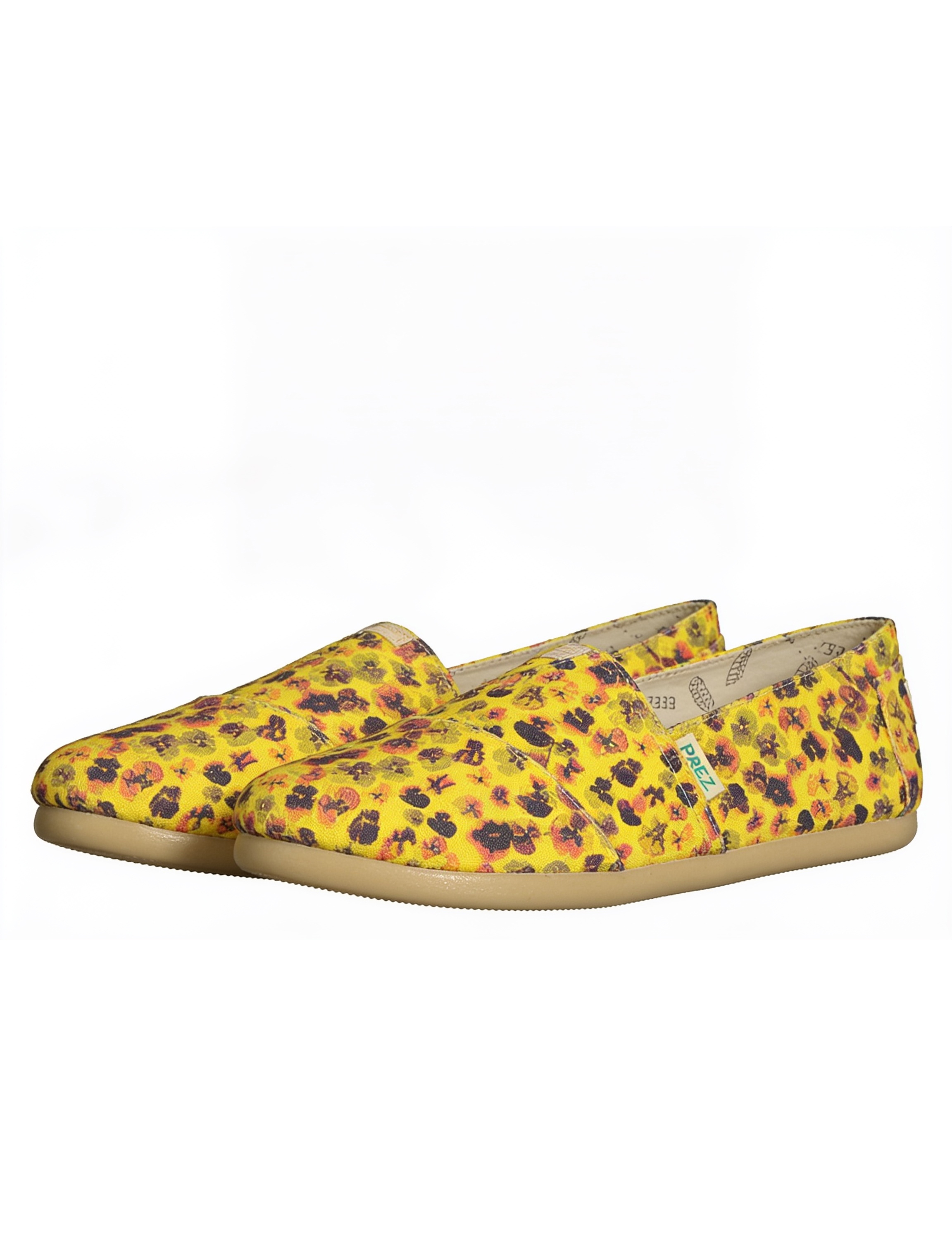 Alpercatas Print Flowers Power Yellow Woman