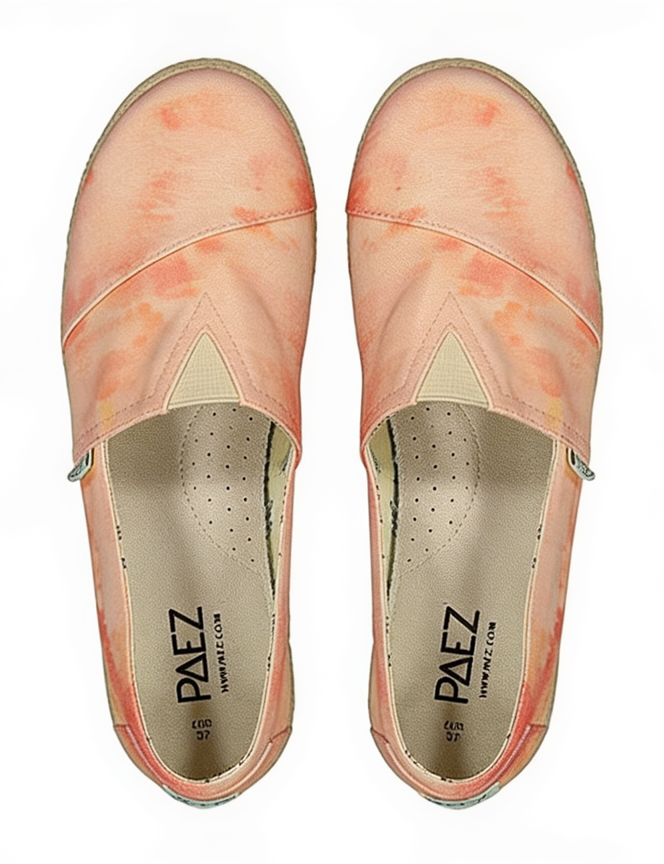 Alpercatas Tie Dye Coral Woman