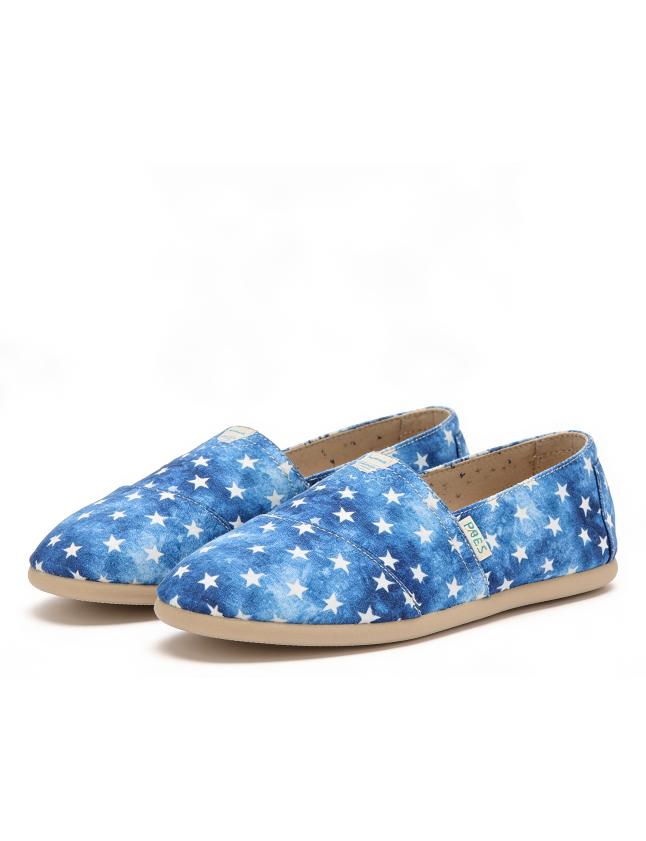 Alpercatas Print Stars Dark Blue Woman
