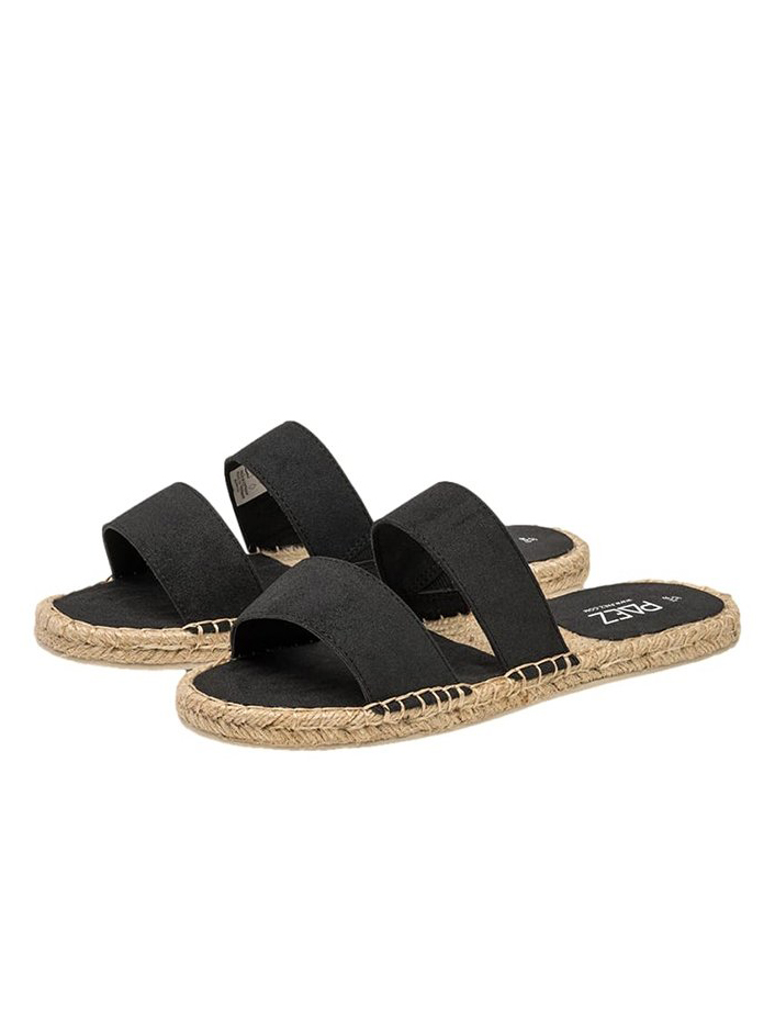 Sandálias Straps Black Shield
