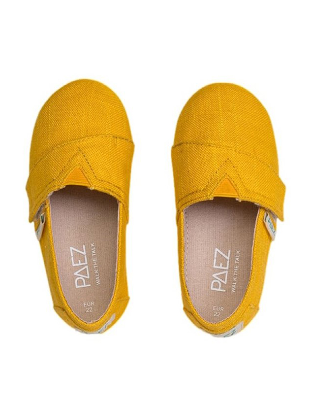 Alpercatas Mini Combi Linen Saffron Baby