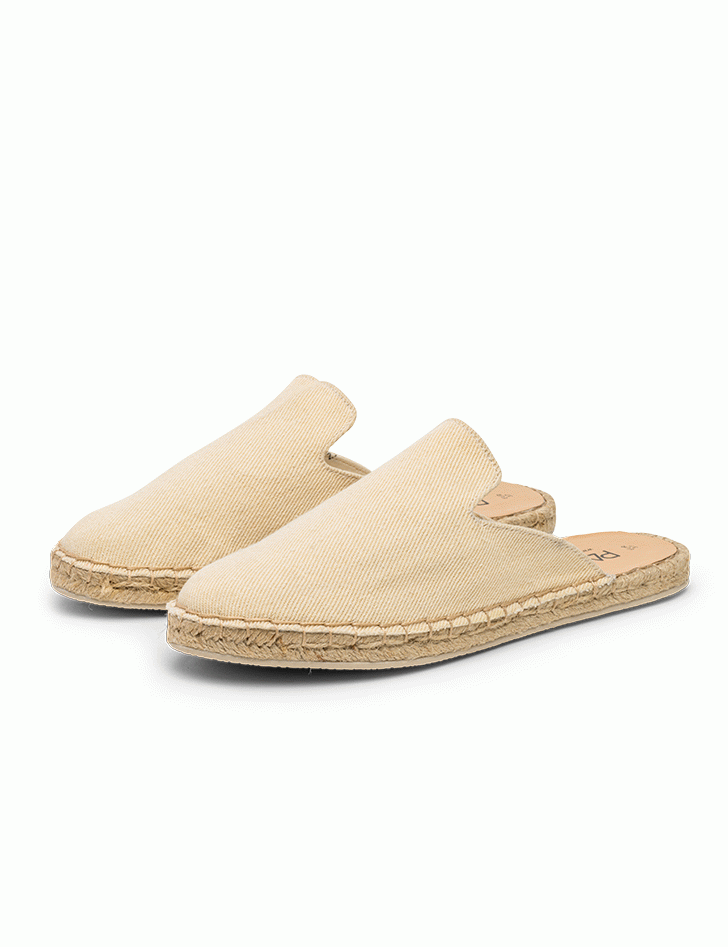 Mules Ecru Woman