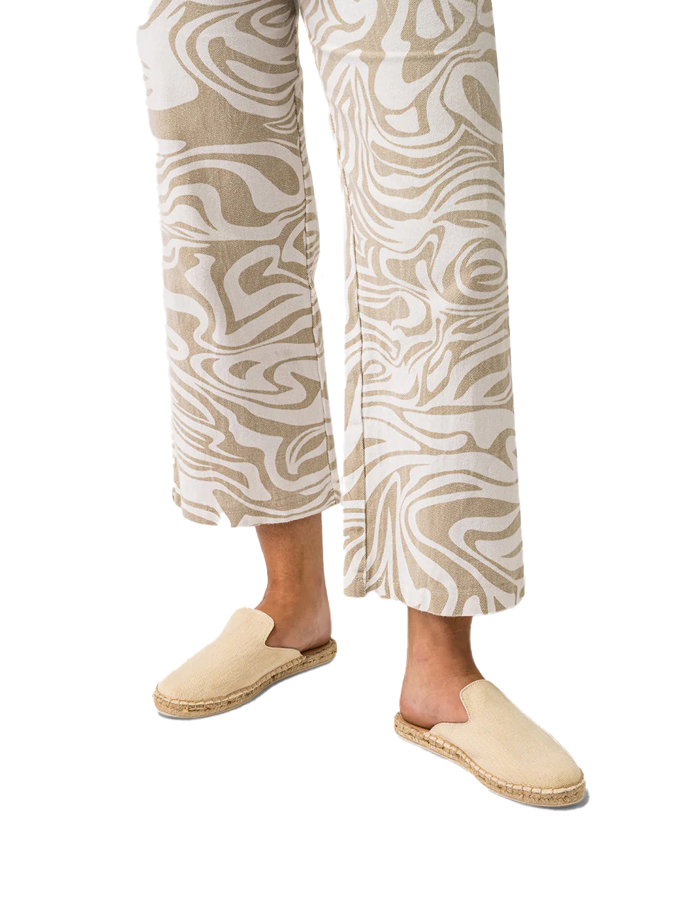 Mules Ecru Woman