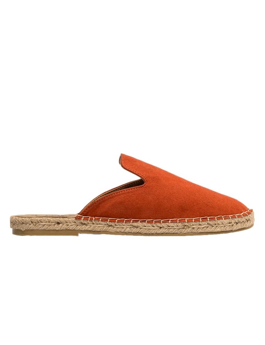 Mules Vegan Suede Terracota