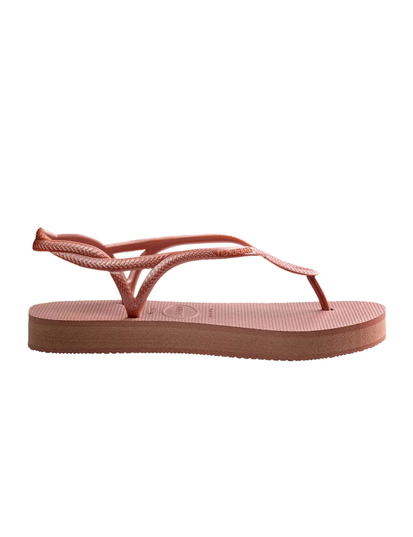 Sandálias Luna Flatform Rosa