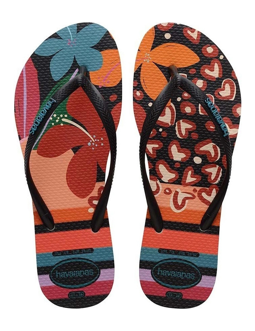Chinelos Slim Patchwork