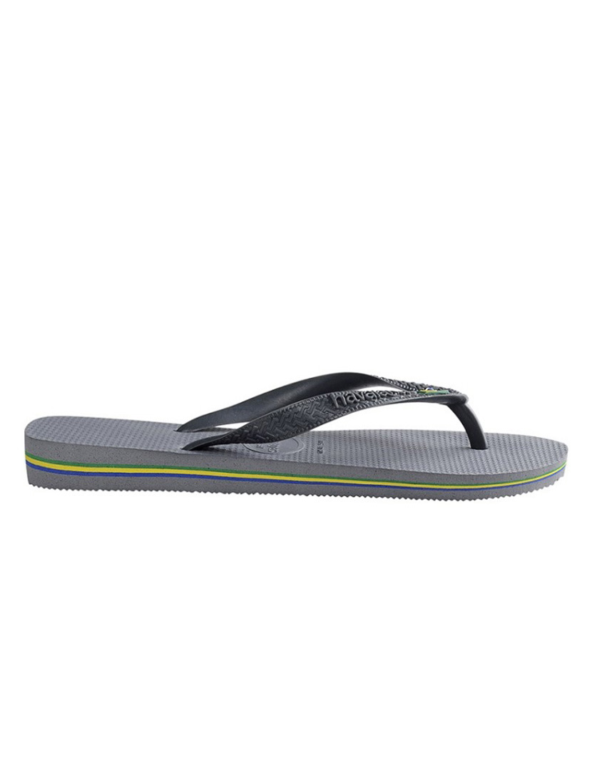 Chinelos Brasil Cinzento