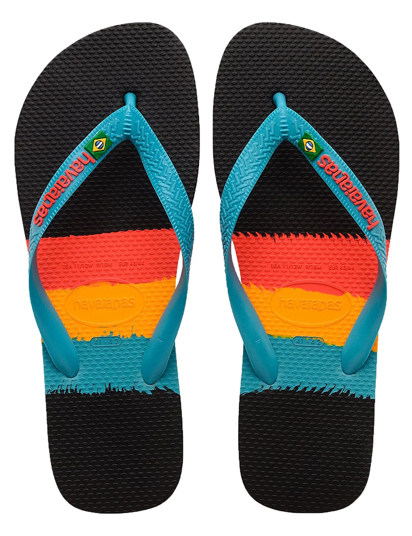 Chinelos Brasil Tech II Preto