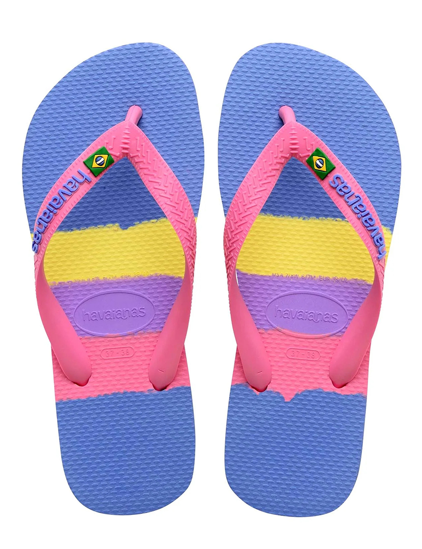 Chinelos Brasil Tech Provence Azul