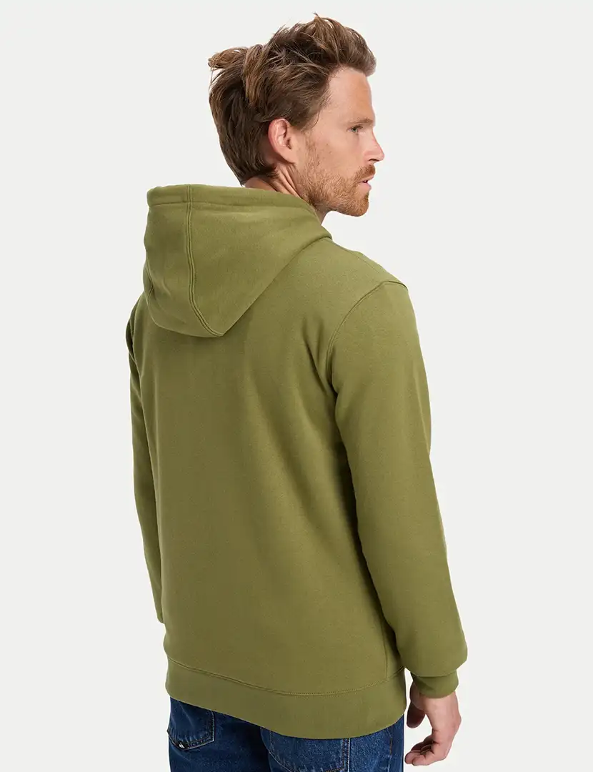 Sweatshirt Screen Fleece Fineline Green