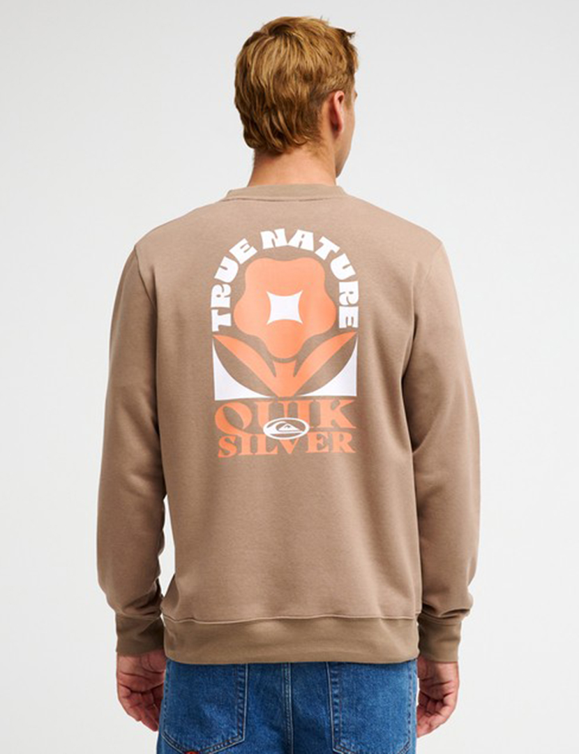 Sweatshirt True Crew Castanho