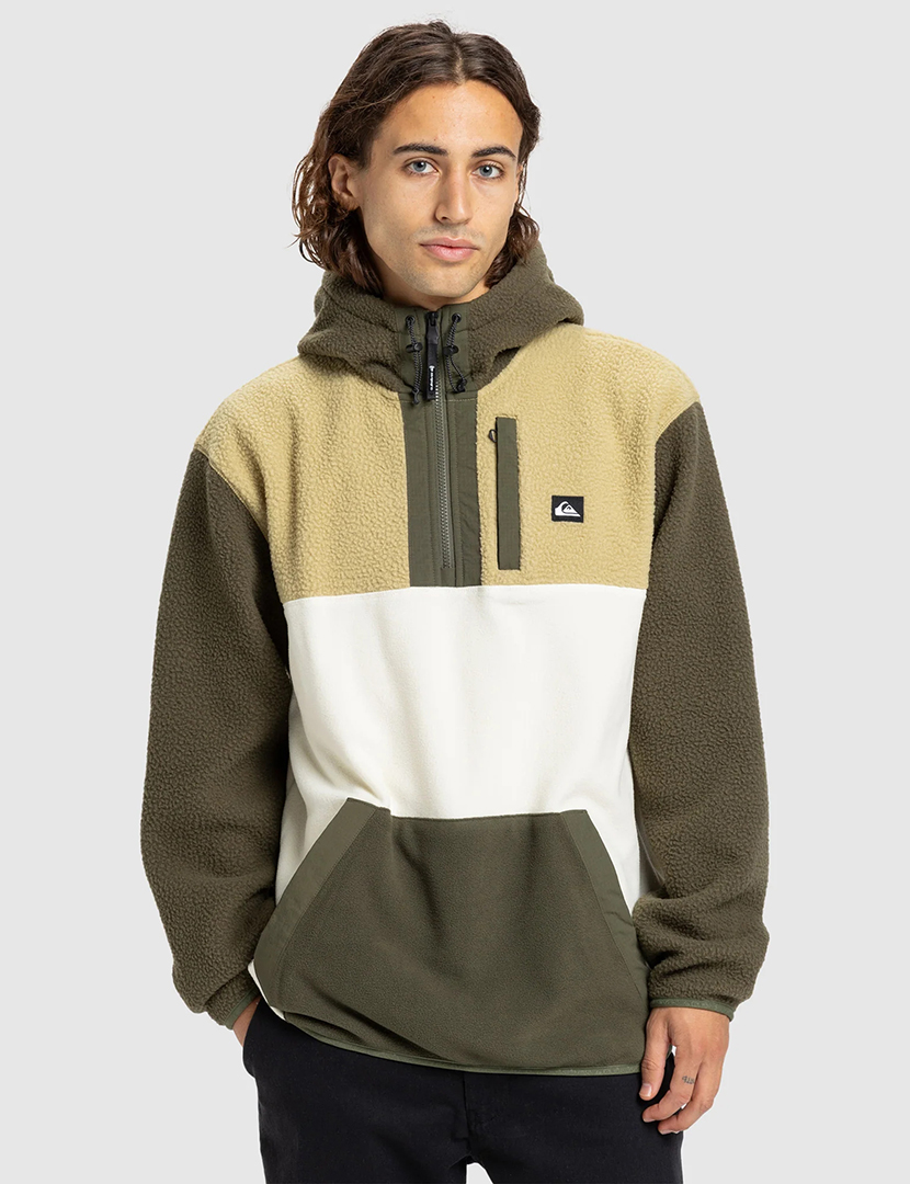 Sweatshirt Clean Coast Mix Up Castanho