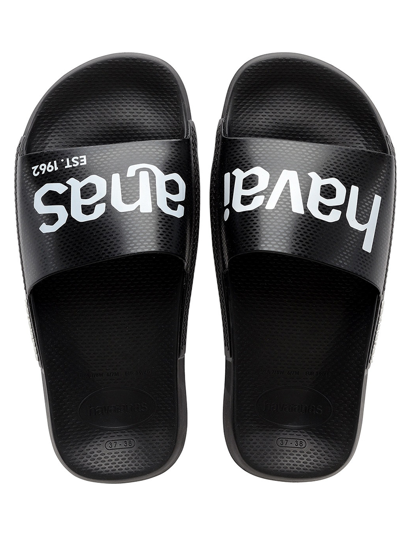 Chinelos Slide Classic Logomania Preto