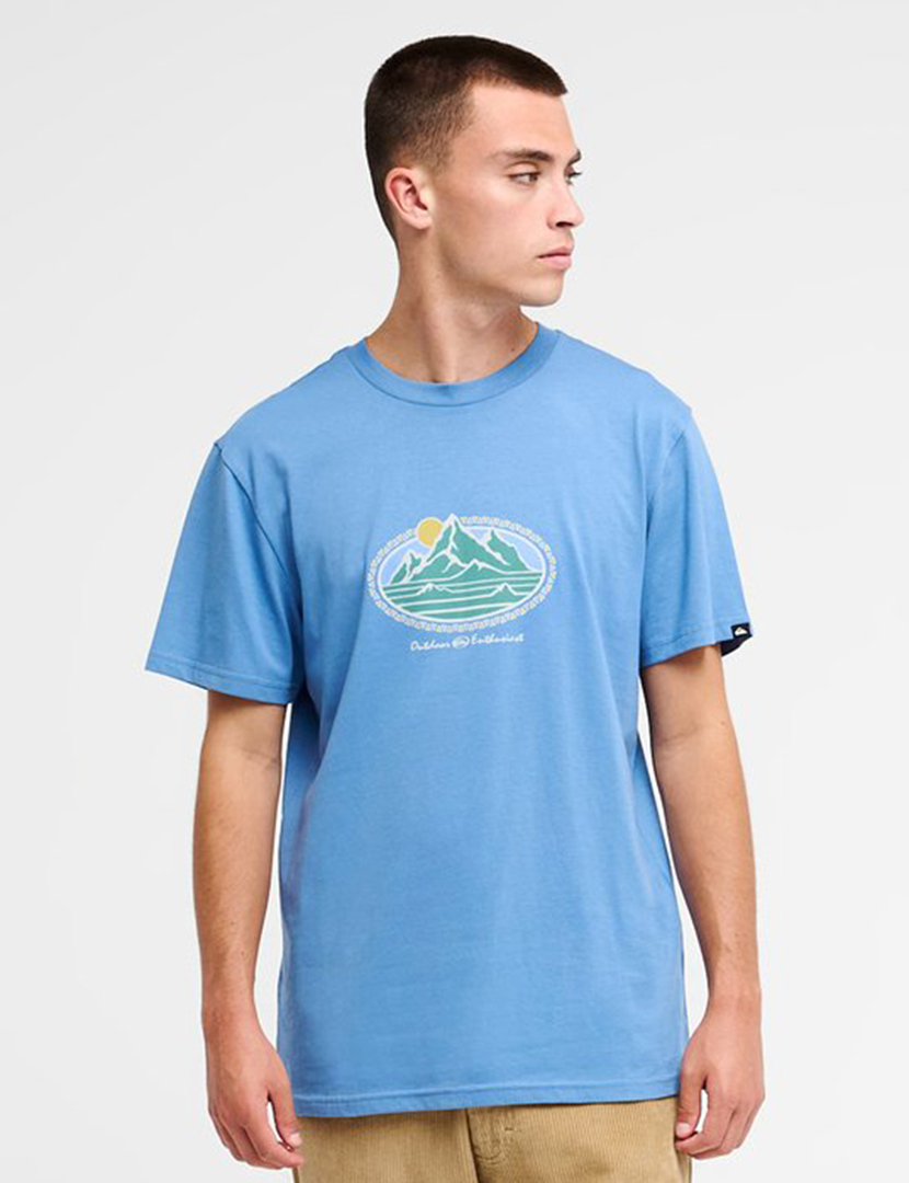 T-Shirt Mountain Lovers Azul