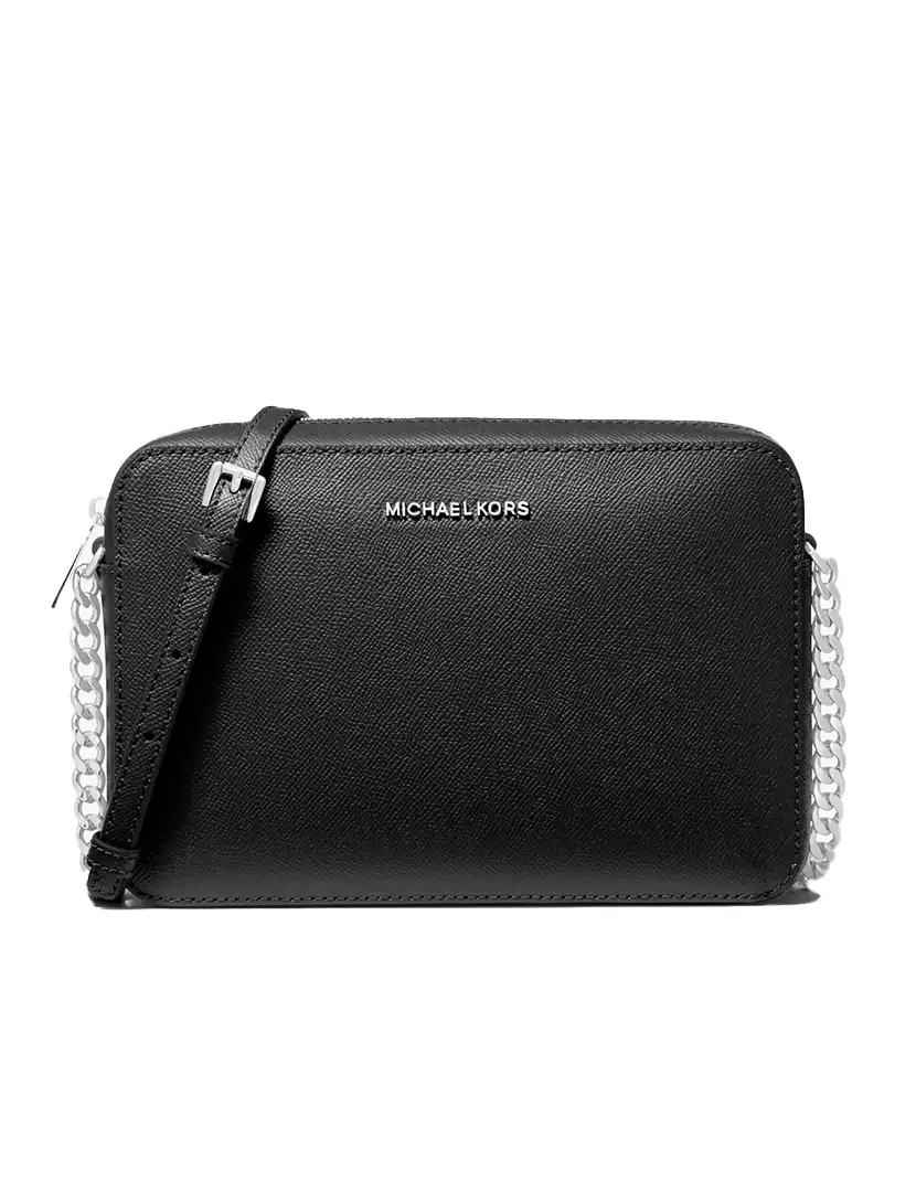 Jet Set Large Crossbody Bag Black