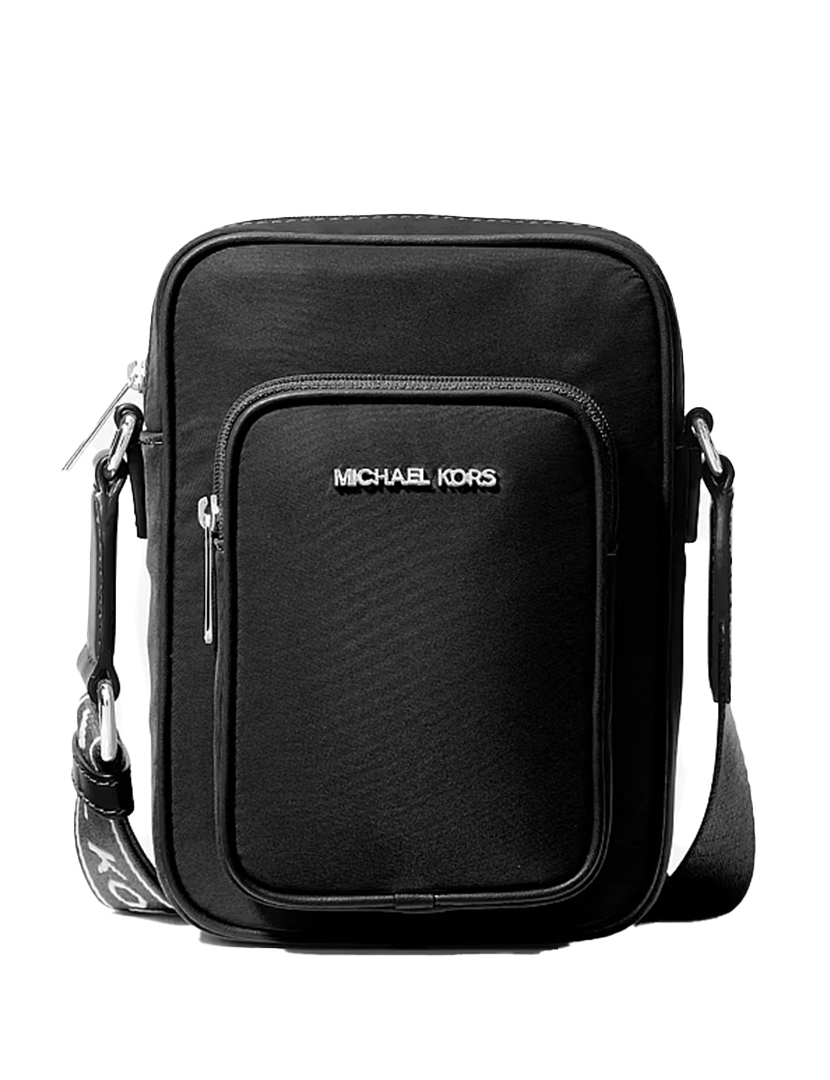 Khai Nylon Crossbody Bag Black