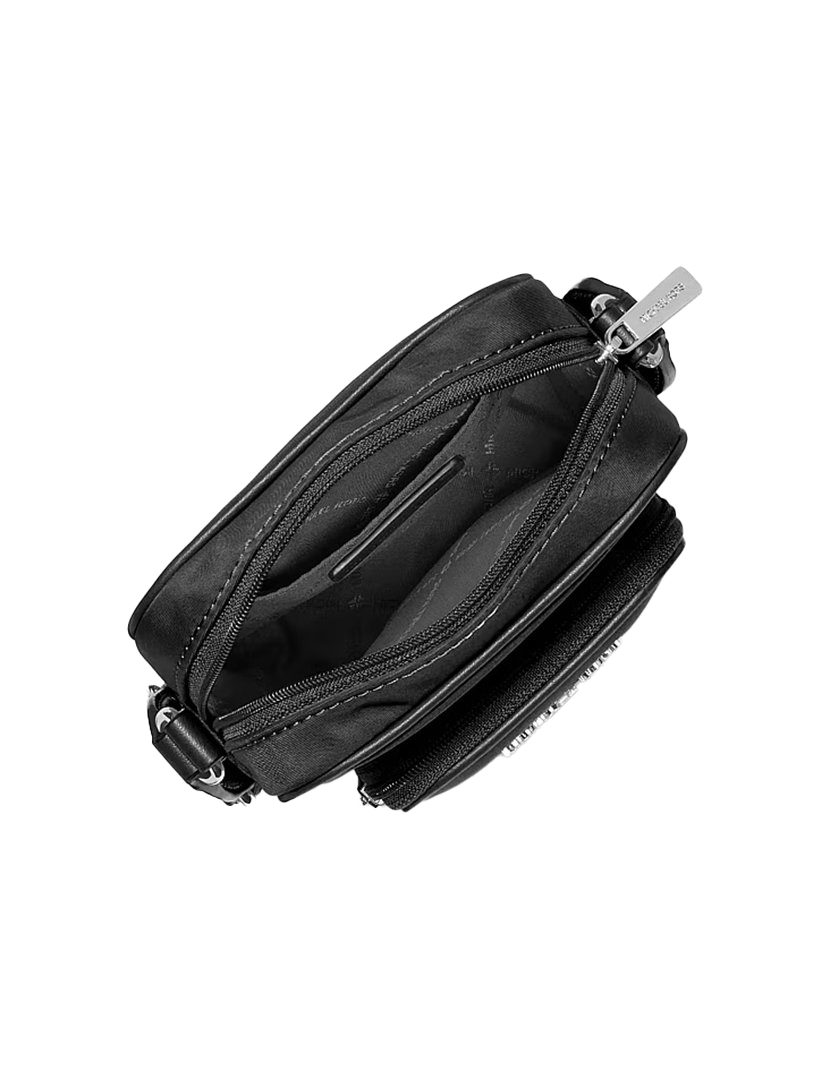 Khai Nylon Crossbody Bag Black