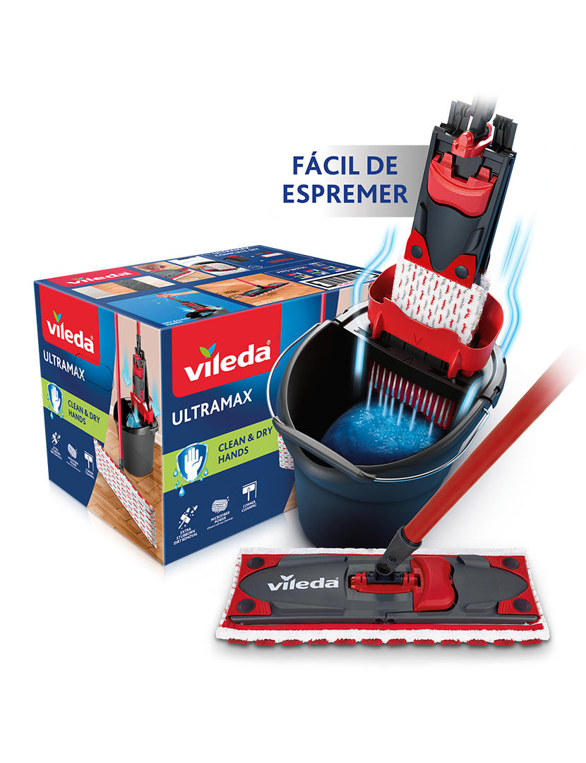 Sistema Ultramax Balde com Mopa Microfibras