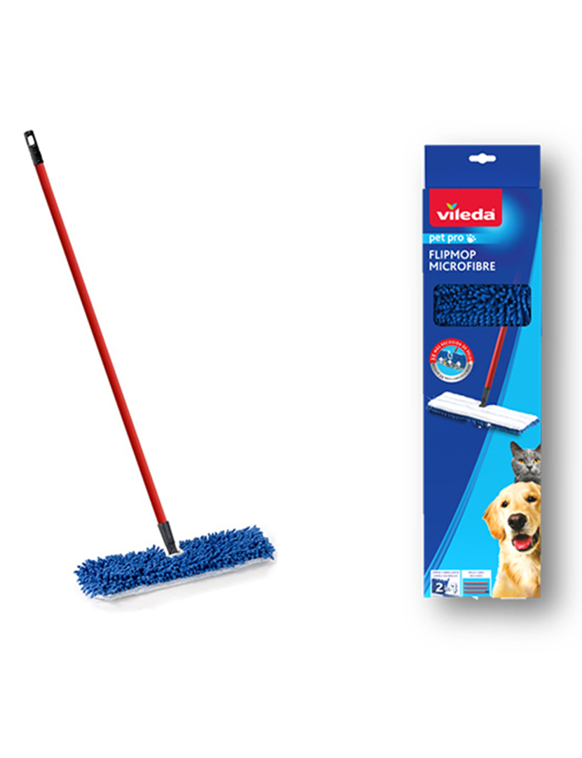Flip Mop Microfibras Pet Pro