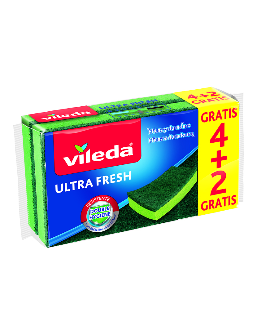 Esfregão Esponja Ultra Fresh 4+2 Un