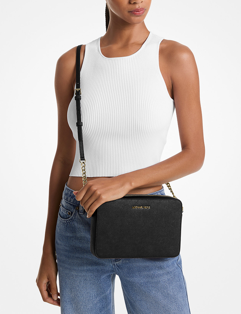 Jet Set Crossbody Bag Black